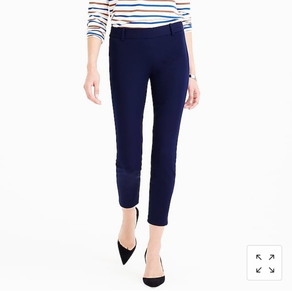 Black JCrew Crop Pant